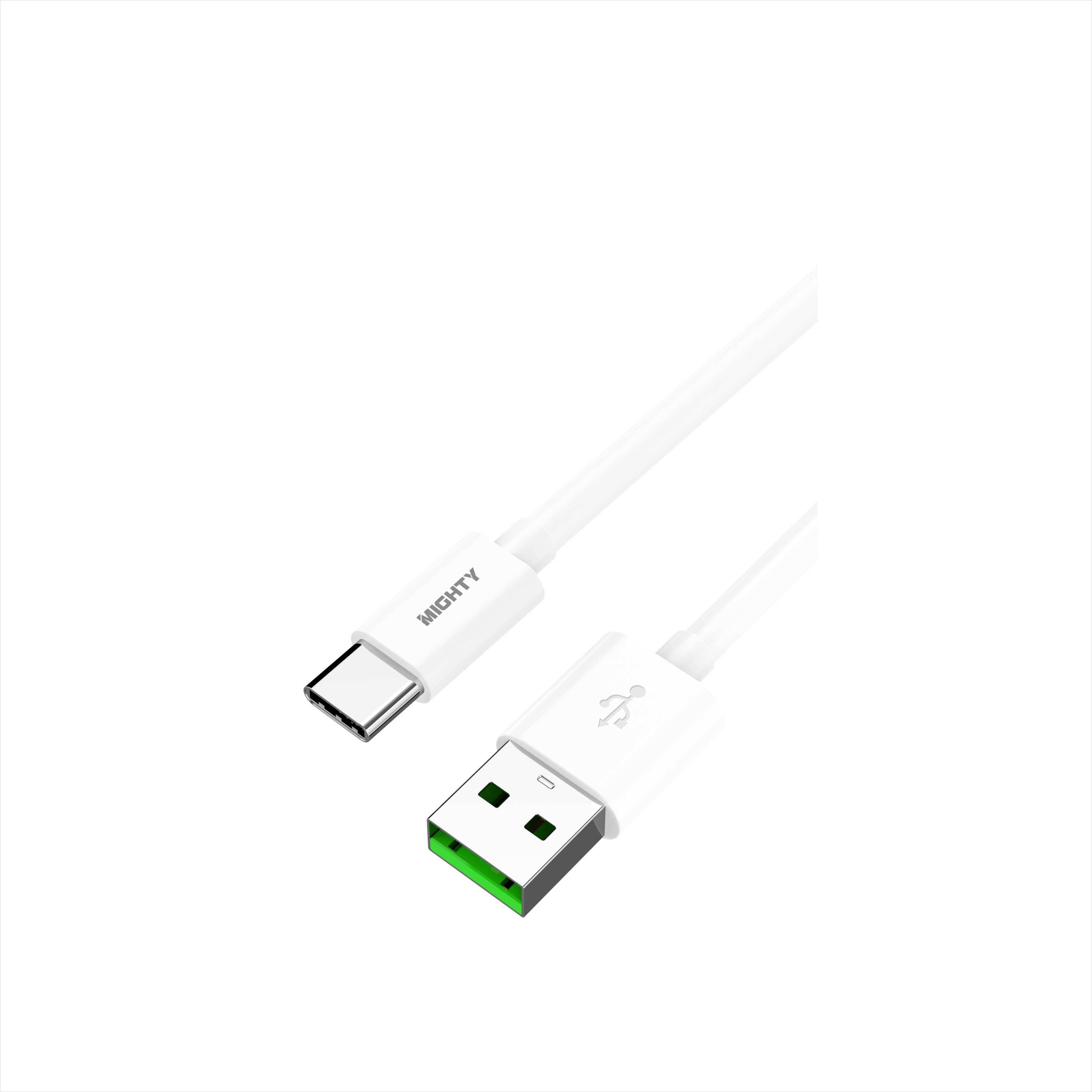Mighty Fast Charging 10FT Type-C Cable White MK19