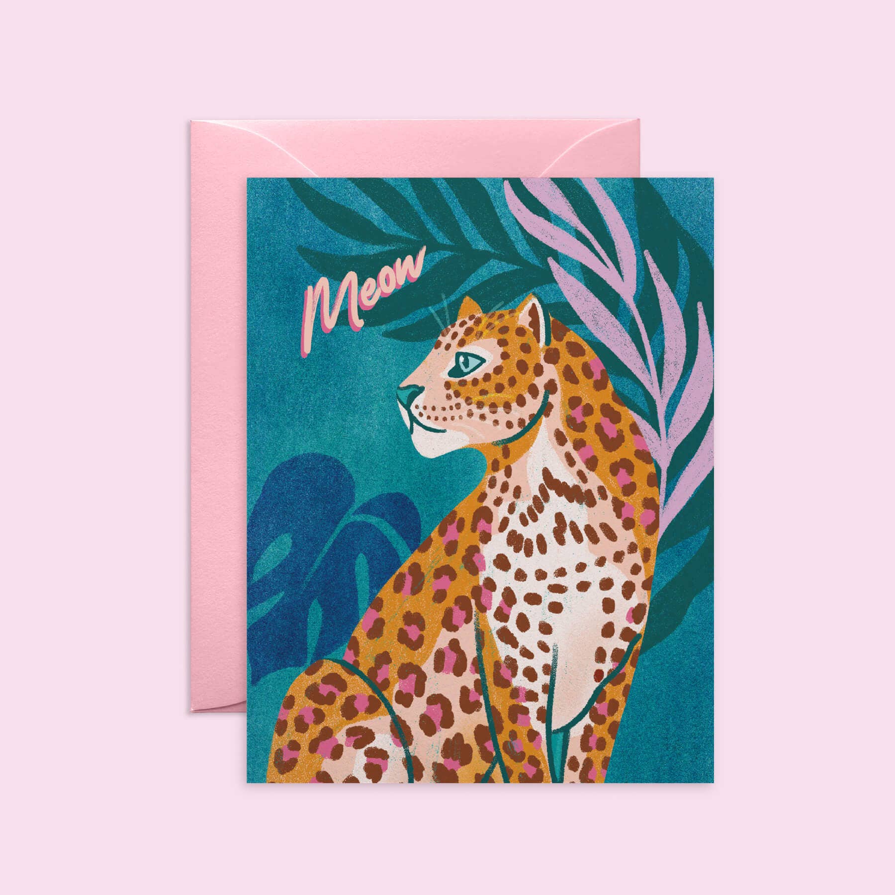 Leopard Card
