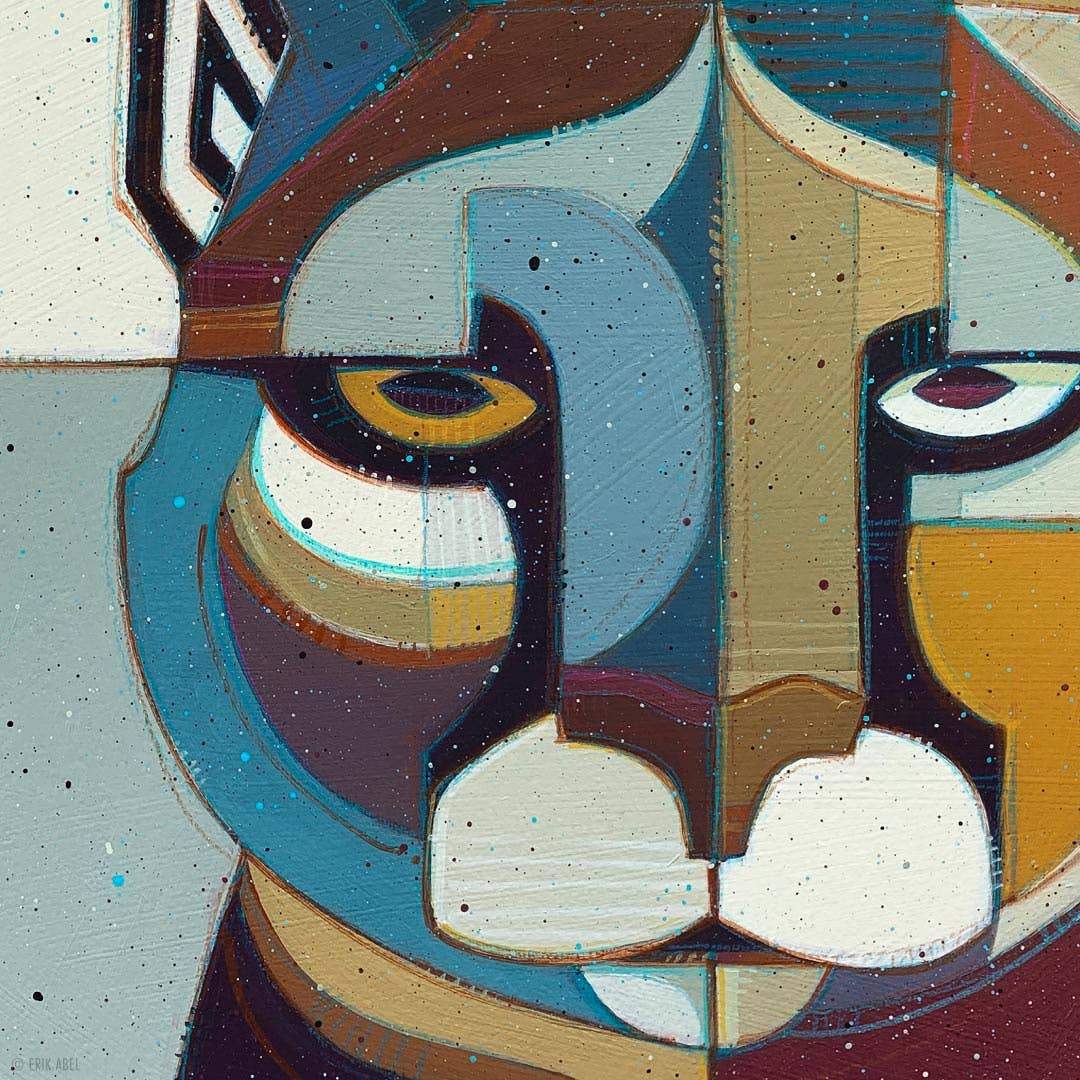 Lion of the Mountain - Erik Abel - Bamboo Paper