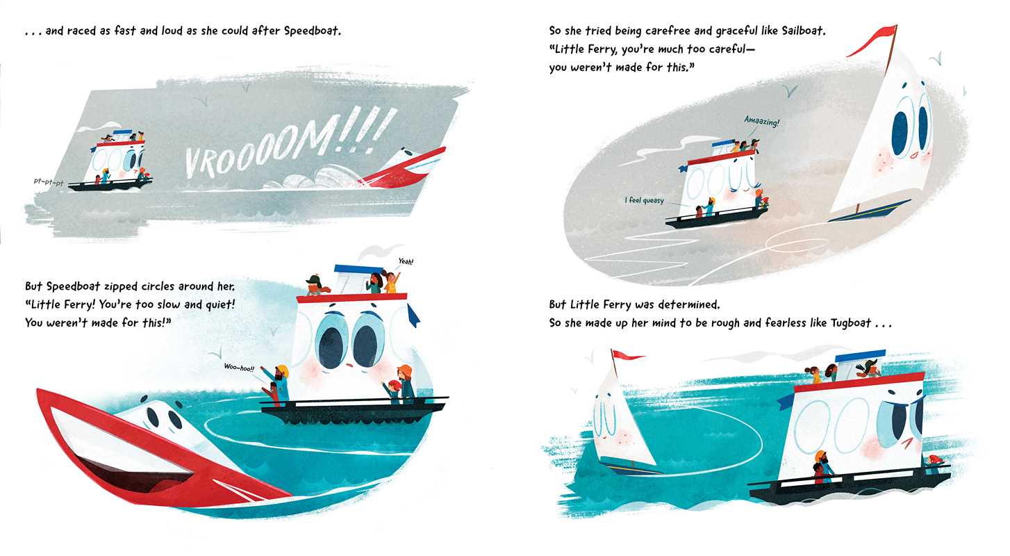 Little Ferry Tale by Chad Otis: Hardcover; 40 pages / English