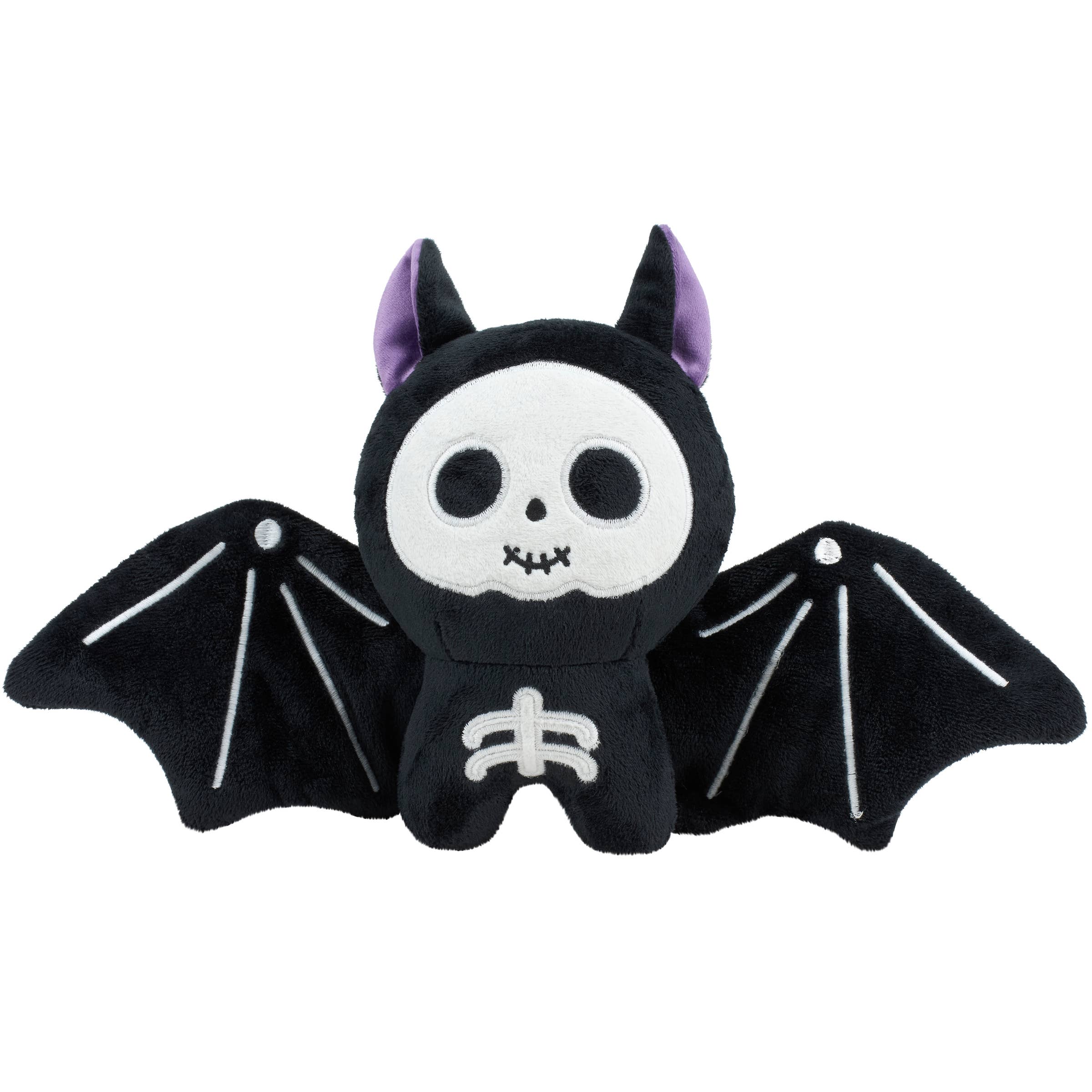Skeleton Bat Shaped Pillow