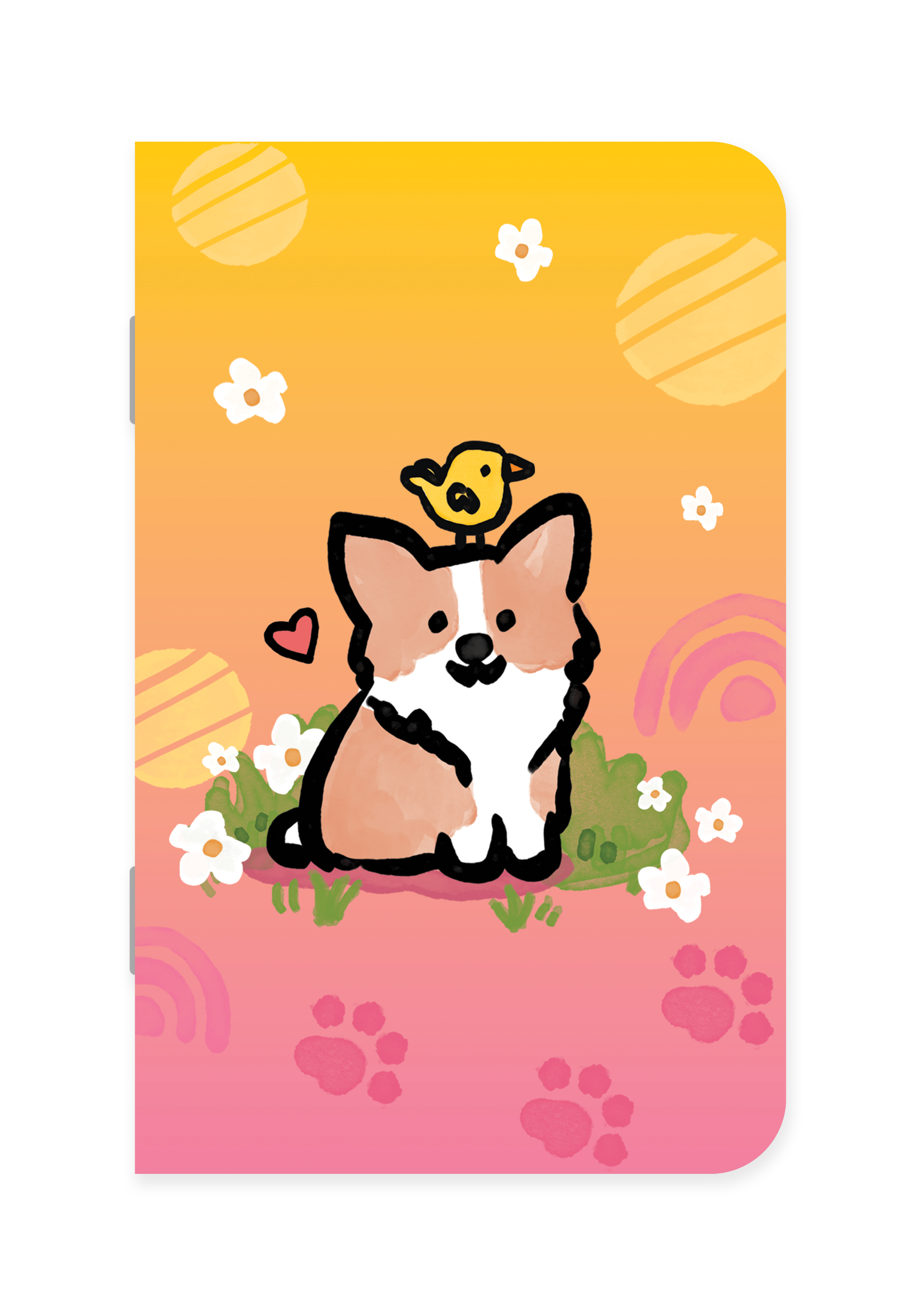 Corgi Bird Pocket Book