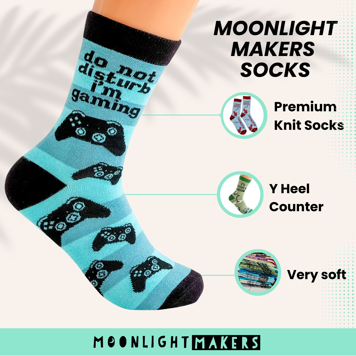 I'd Rather Be Golfing - Funny Unisex Socks - Golf Gift