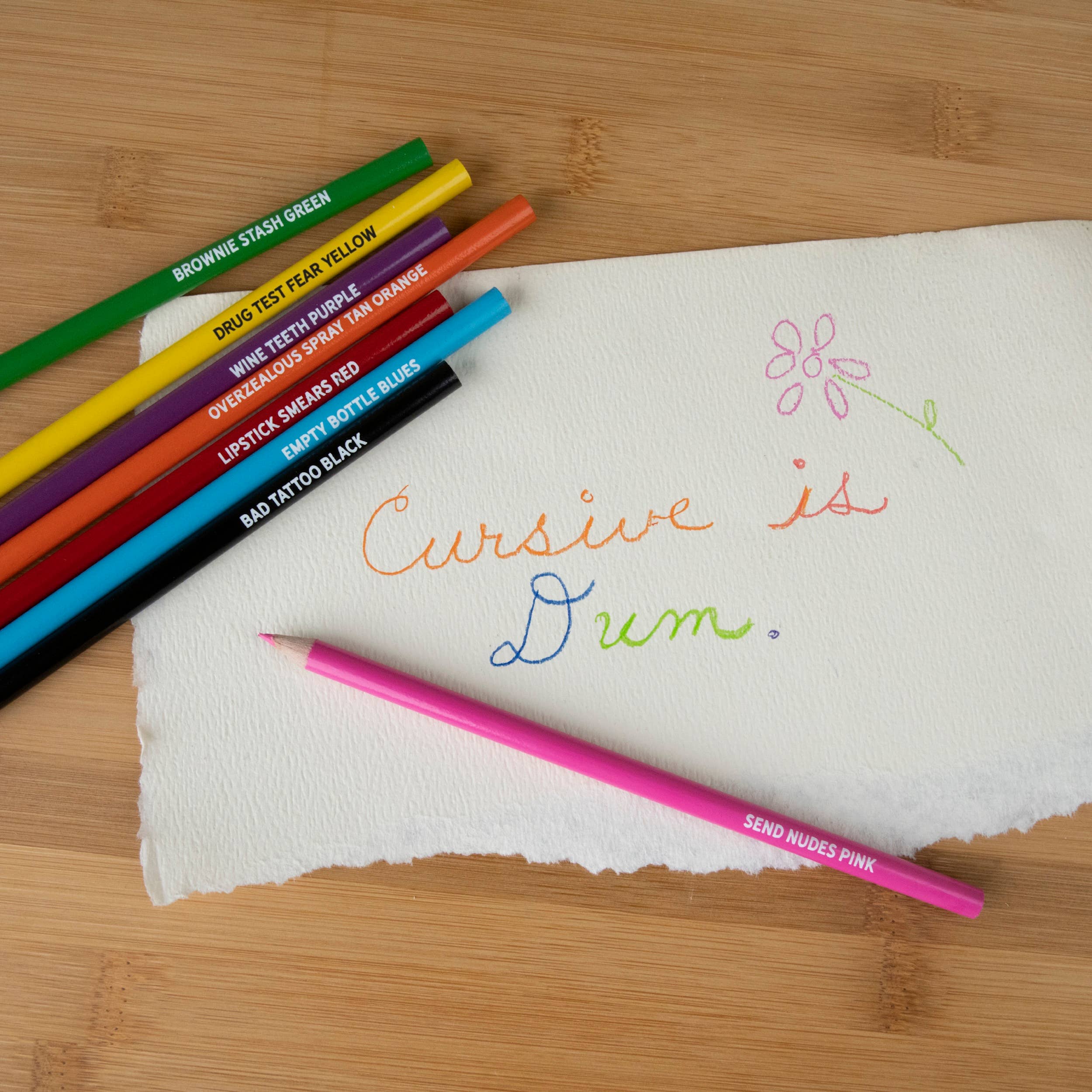Shit Show Colored Pencils | Funny Pencils | Gift