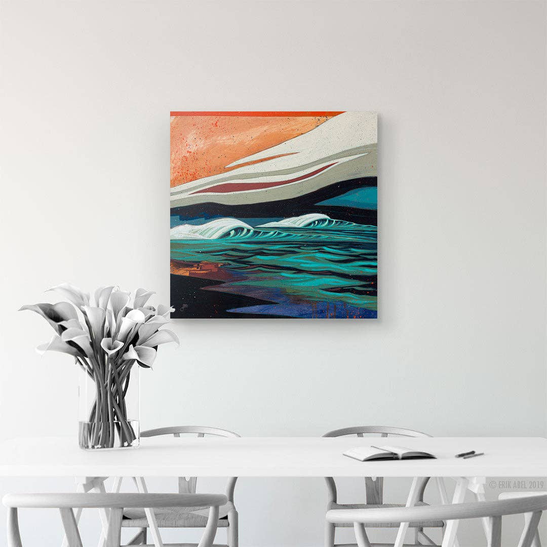 Dark Seas - WHLSL Print: Unframed / 12x12 / Bamboo Paper