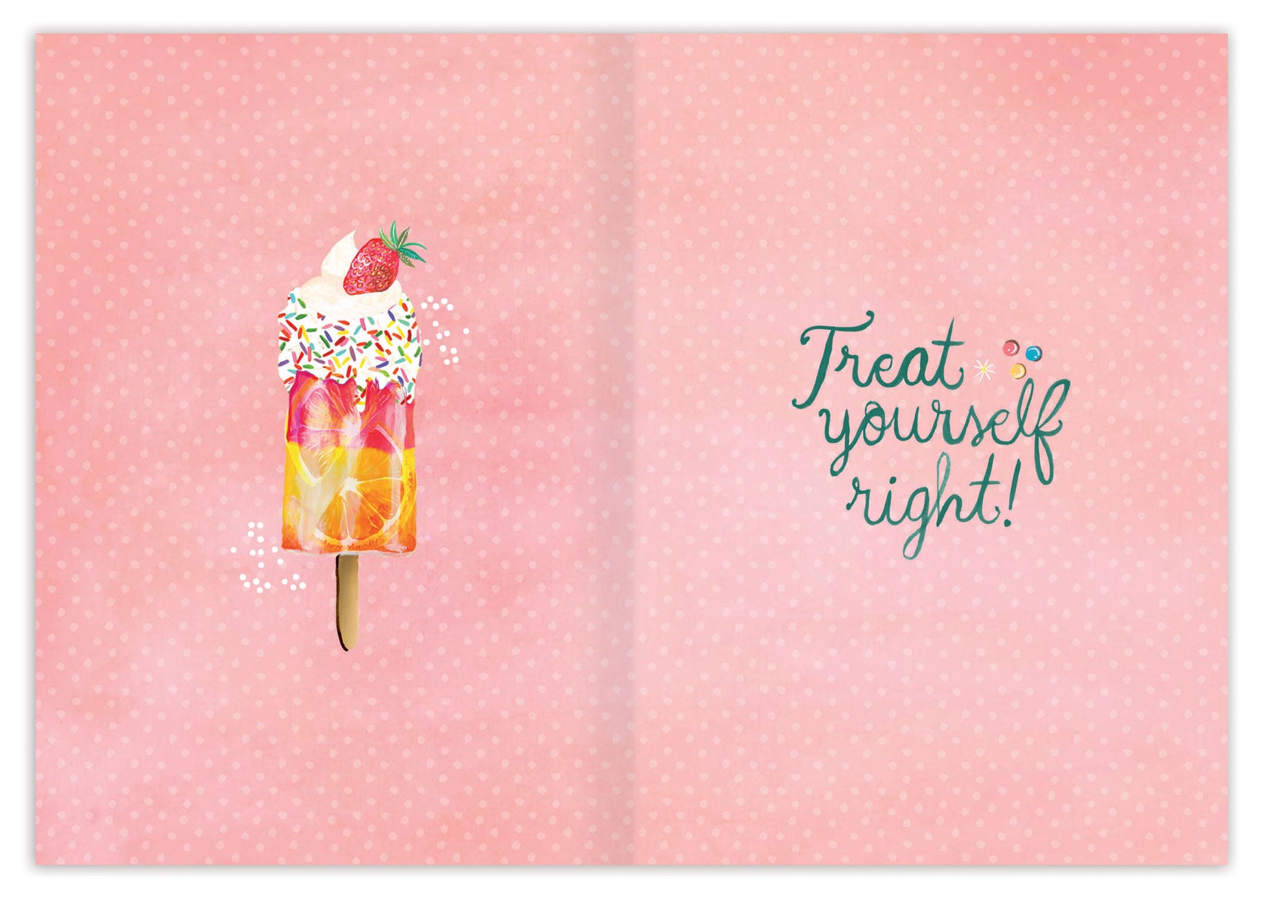 Frozen Treats Birthday Card