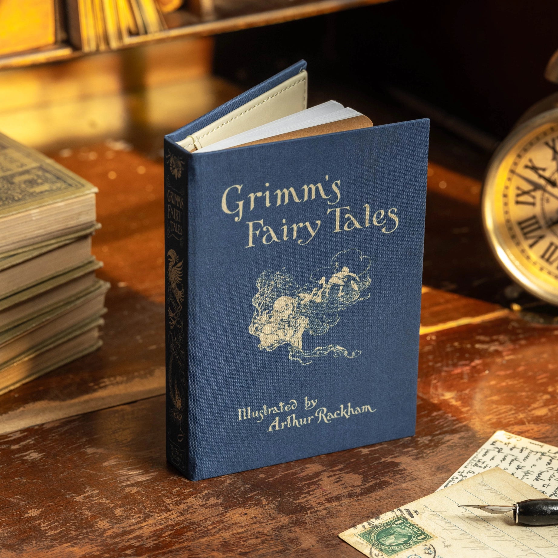 'Grimm’s Fairy Tales' By Jacob & Wilhelm Grimm 1812 Passport/Notebook Wallet