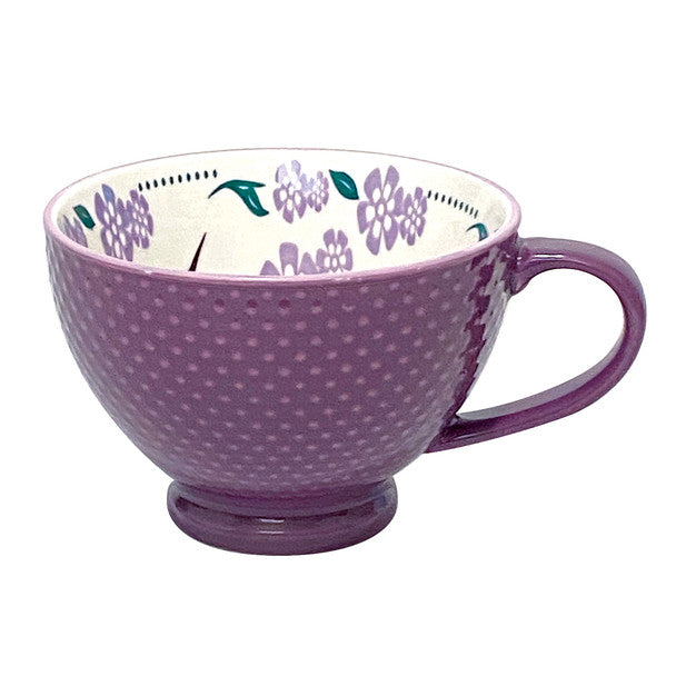 Porcelain Art Mug 12oz - Hummingbird