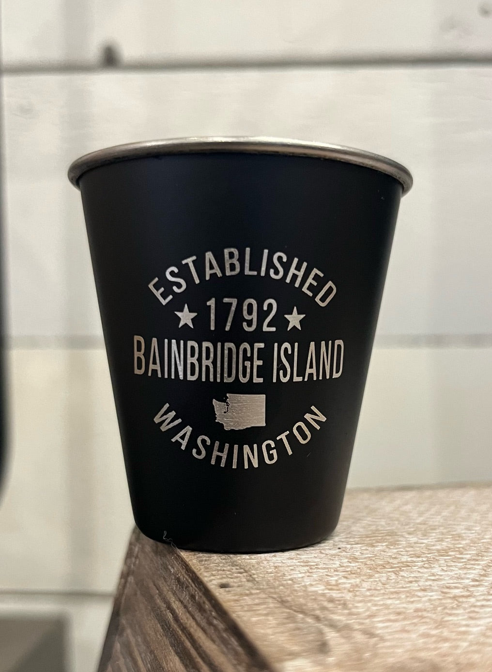 Bainbridge Island 1792 Stainless Steel Shot Glass