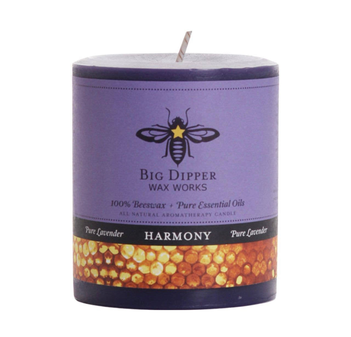 Beeswax Aromatherapy Pillars - Medium