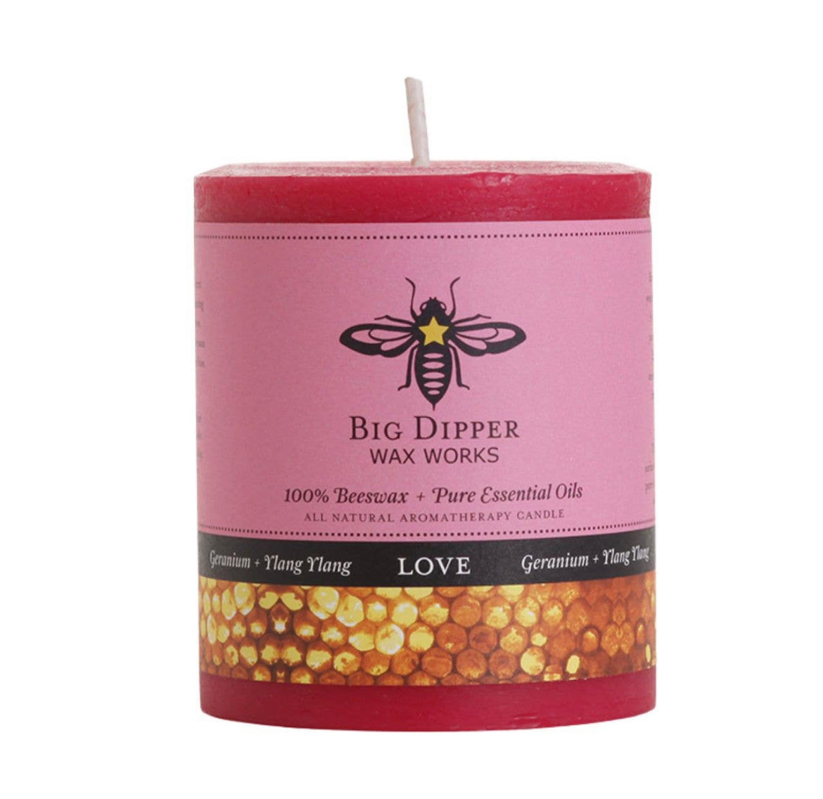 Beeswax Aromatherapy Pillars - Medium