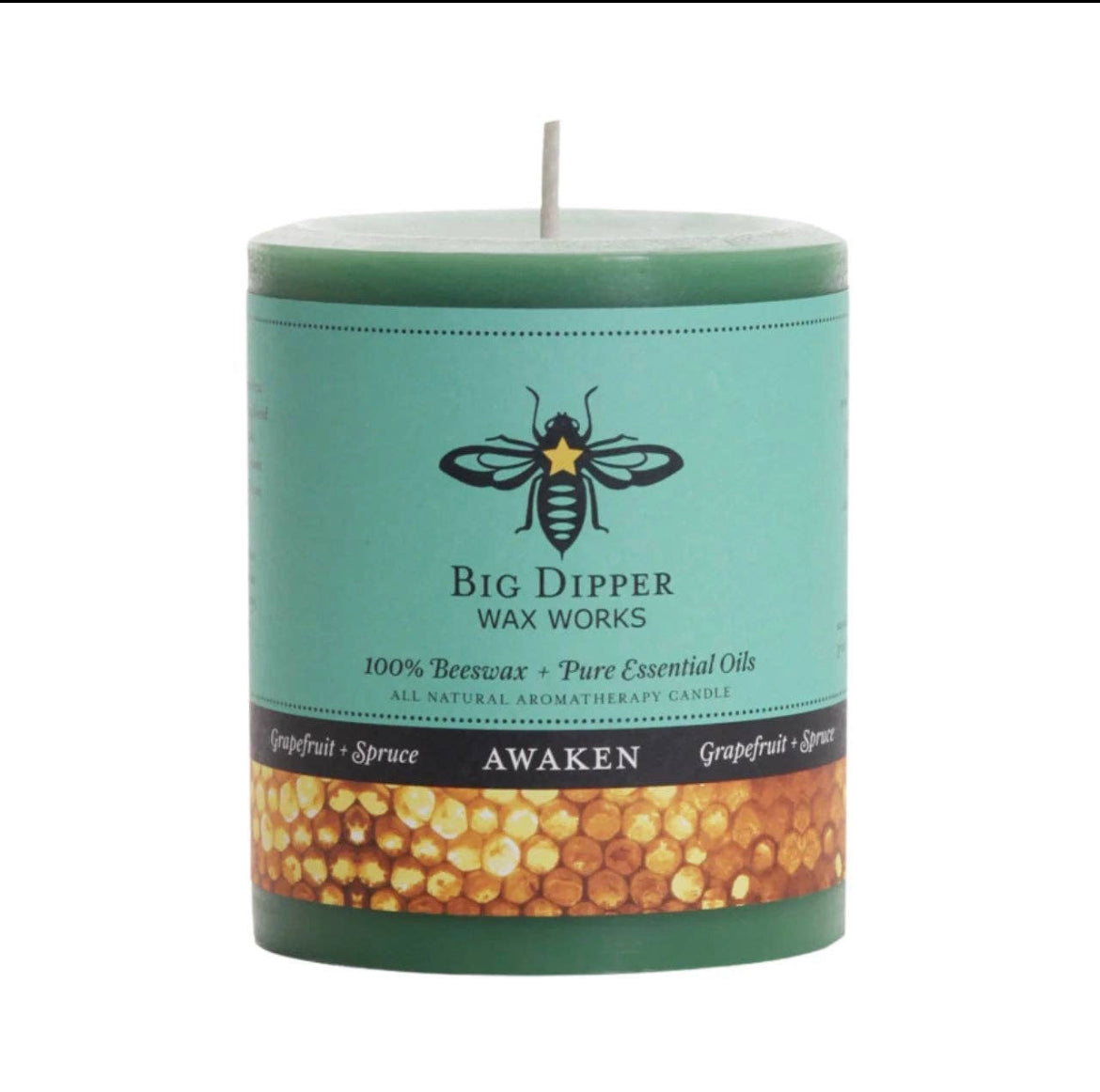 Beeswax Aromatherapy Pillars - Medium