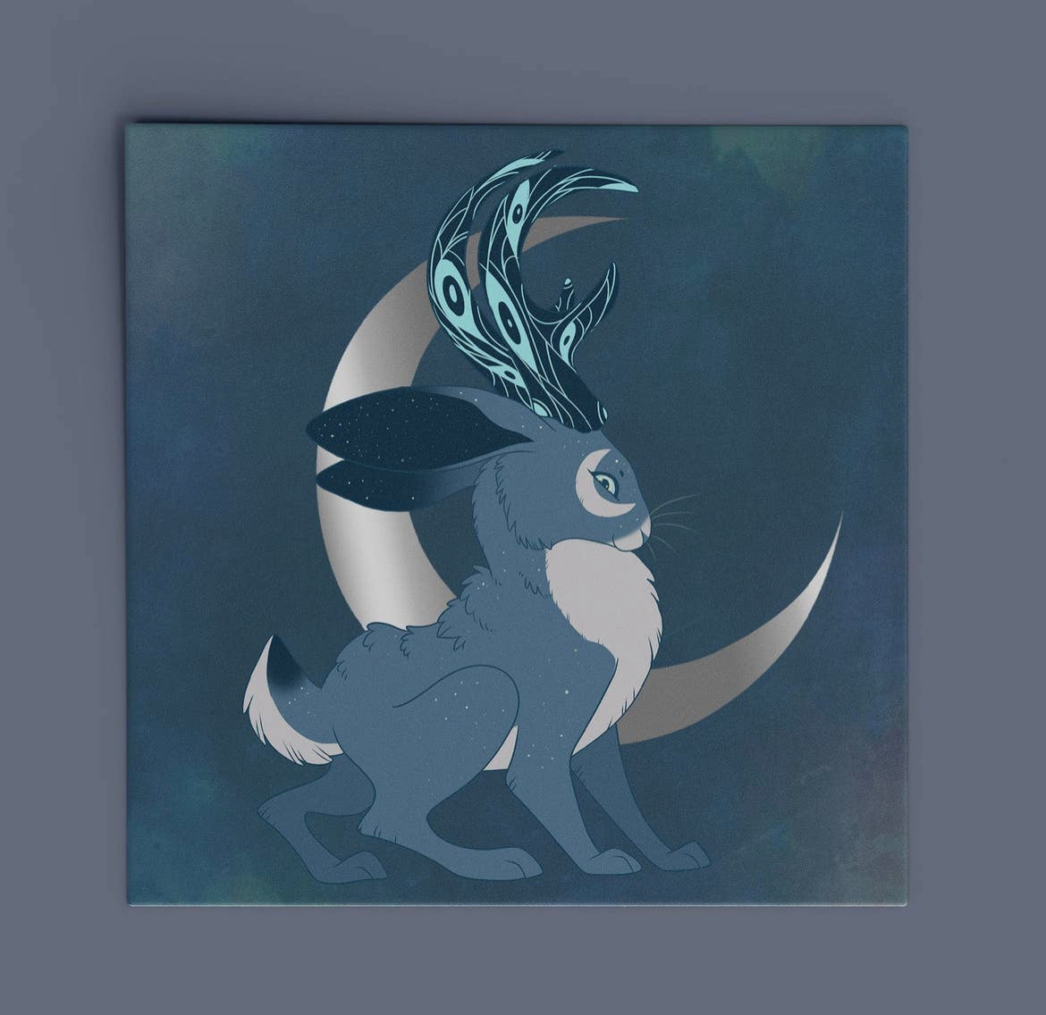 Lunar Jackalope • Art Print