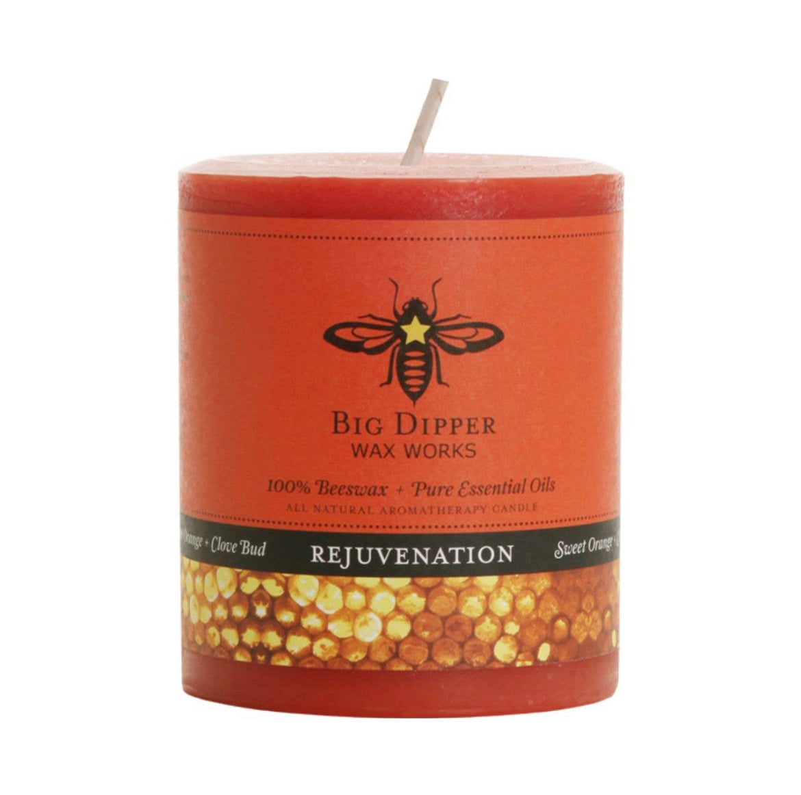 Beeswax Aromatherapy Pillars - Medium