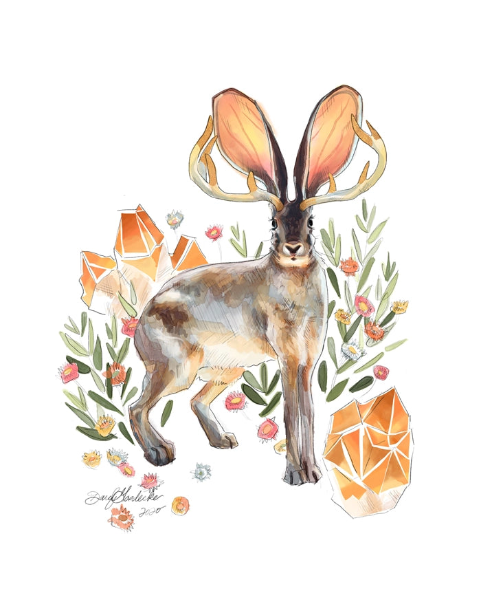 Jackalope | Art Print