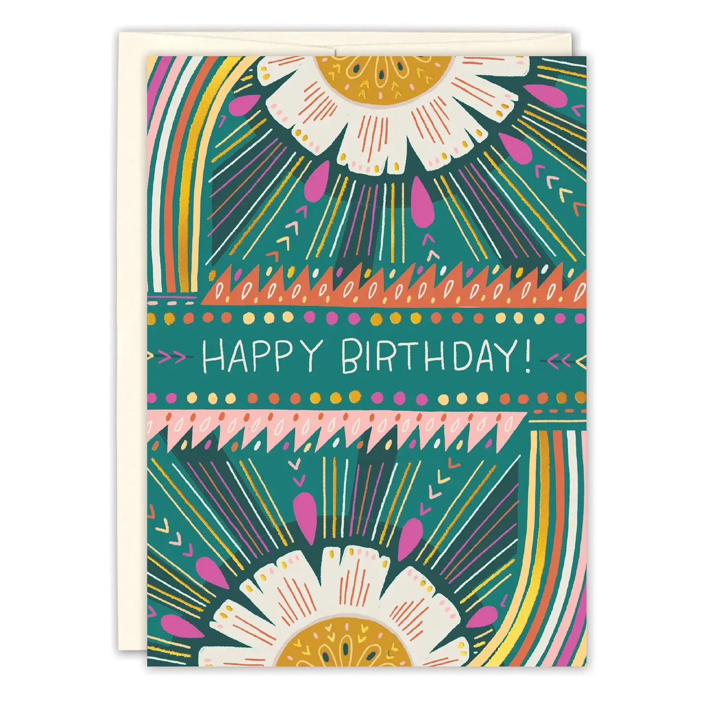 Happy Birthday Floral Card