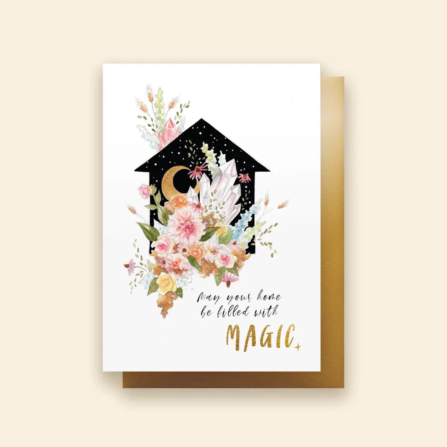 Magical Home Greeting Card