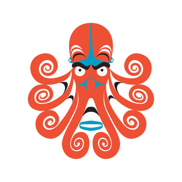 Octopus Temporary Tattoo