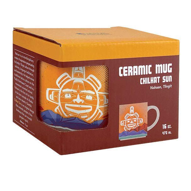 Ceramic Mug - Chilkat Sun (16 oz)