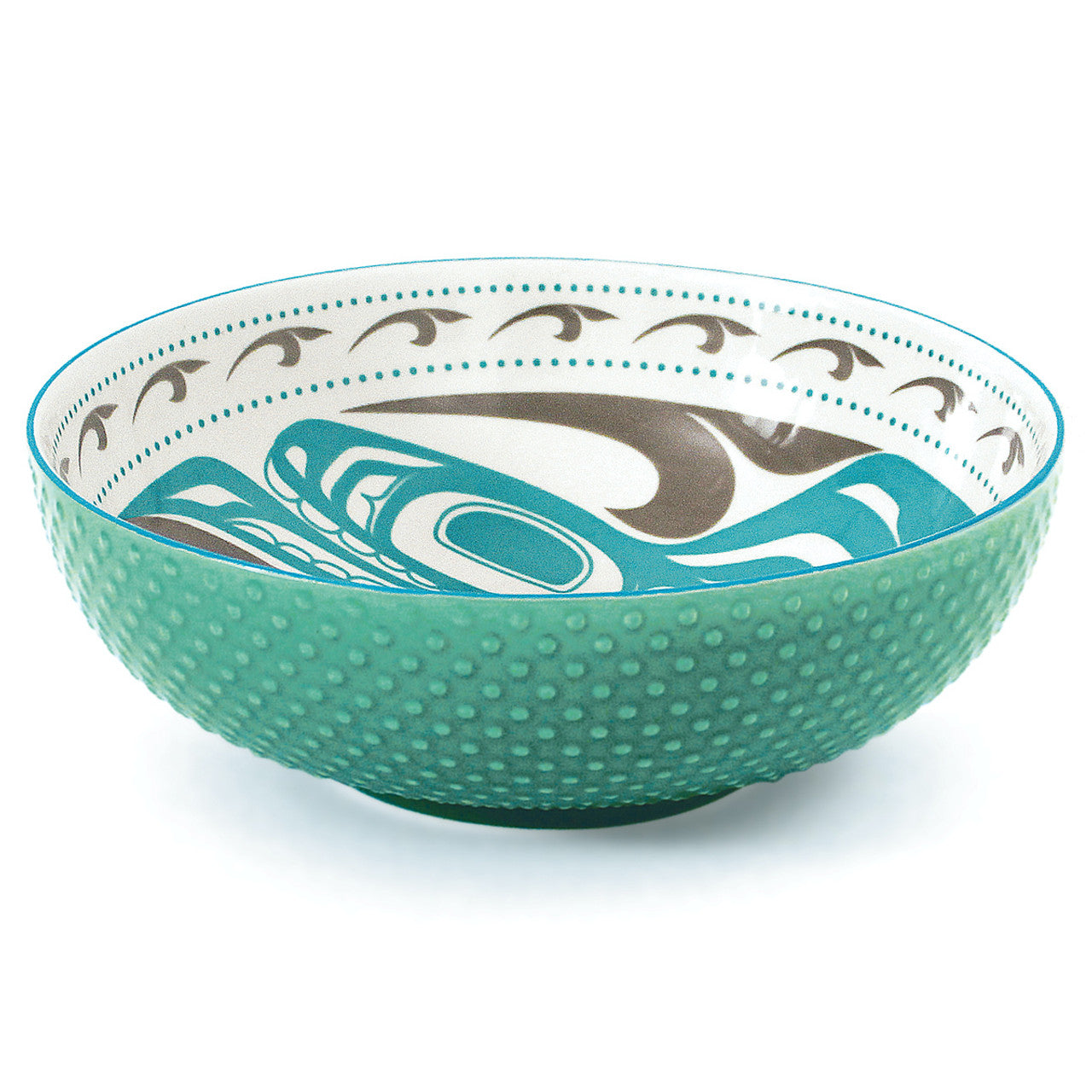 "Killer Whale" - Porcelain Art Bowl