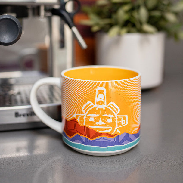 Ceramic Mug - Chilkat Sun (16 oz)