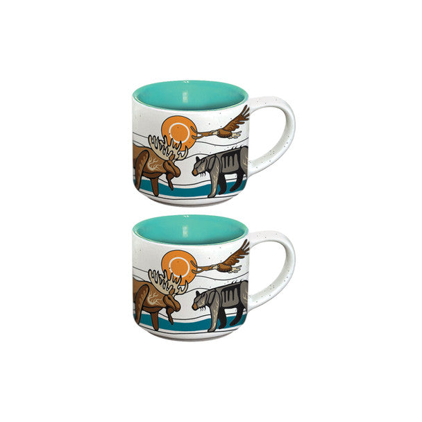 Espresso Mugs - All My Relatives (Set of 2)