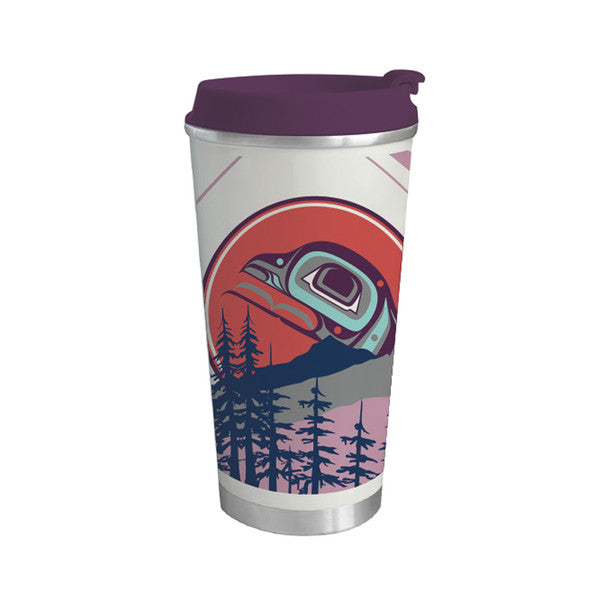 18 oz Art Travel Mug - The Light Keeper