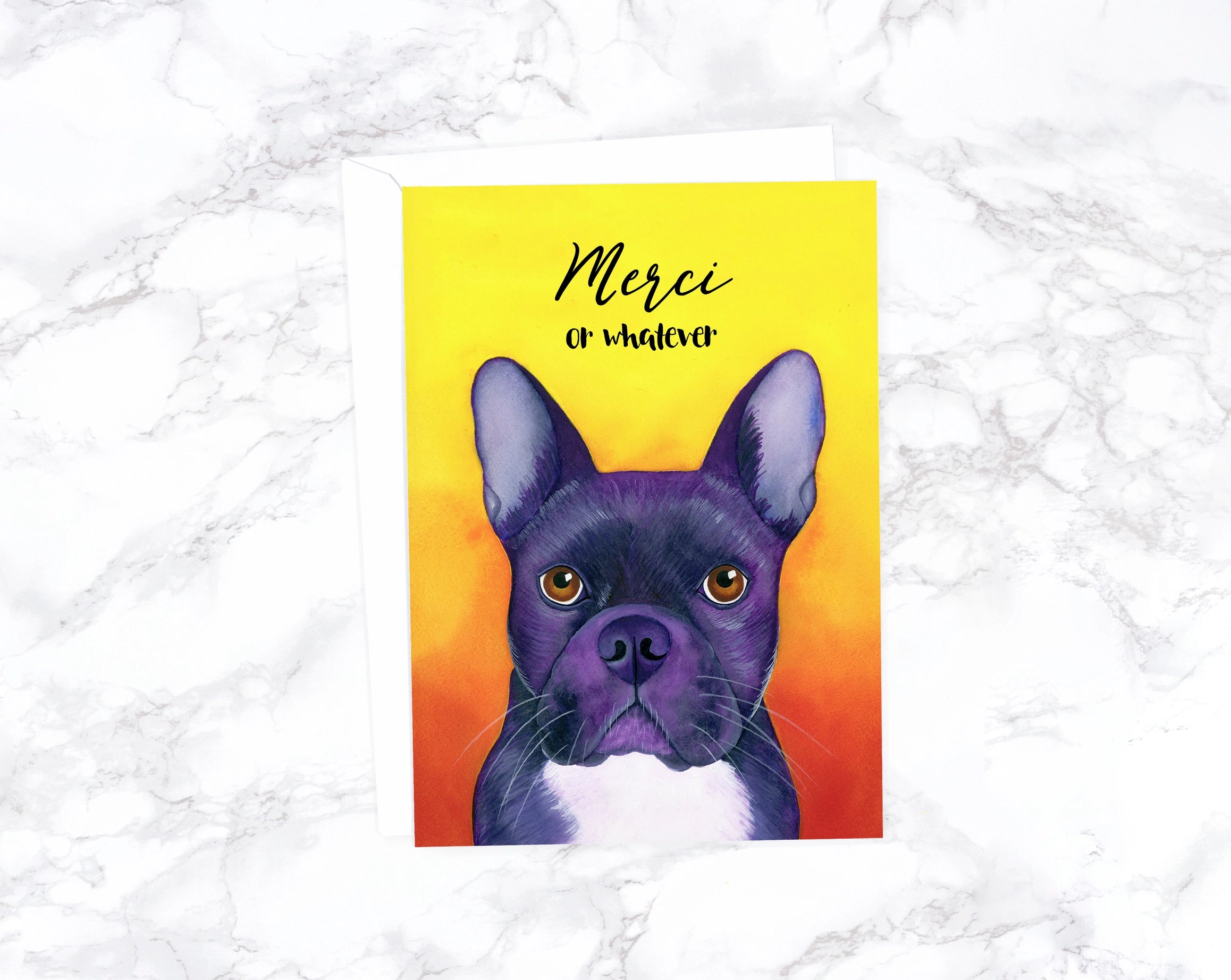 Merci of Whatever Greeting Card