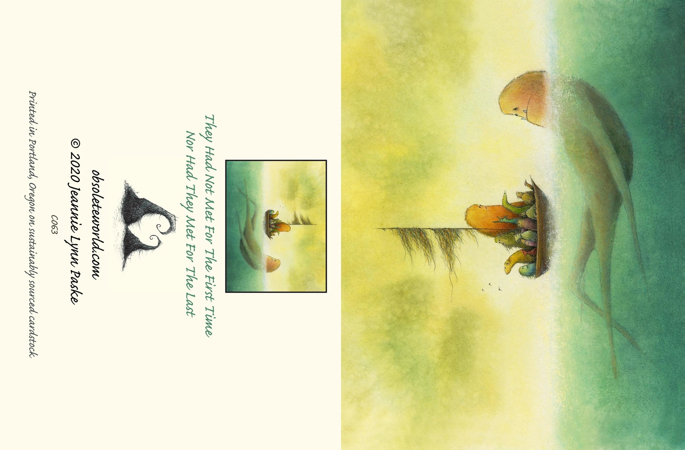 They Had Not Met For the First Time