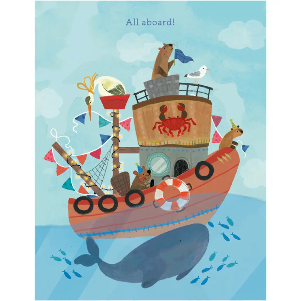 Nautical Celebration Birthday Card