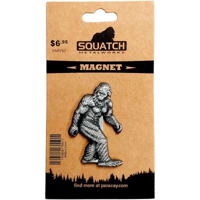 Sasquatch - Sculpted Pewter Magnet