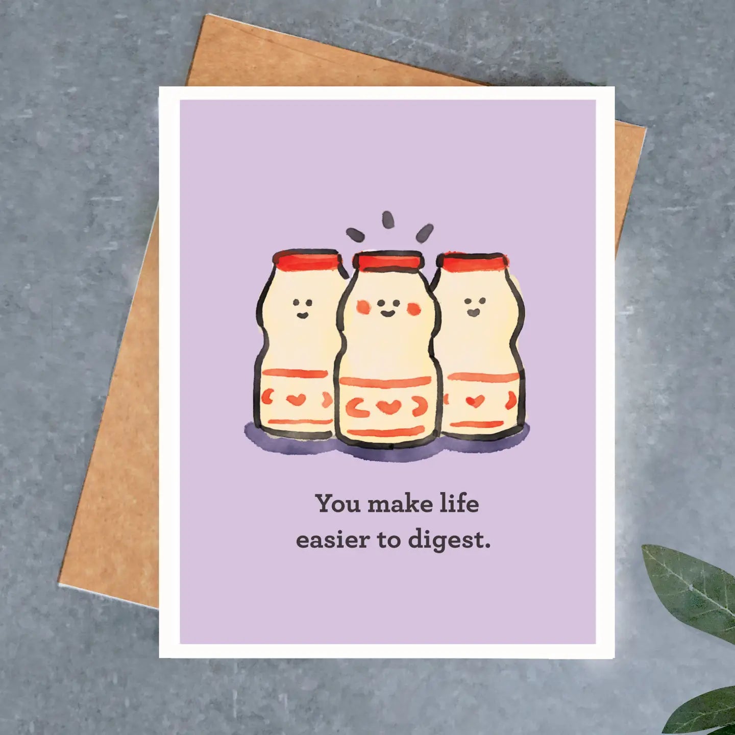 Probiotic Friendship Card