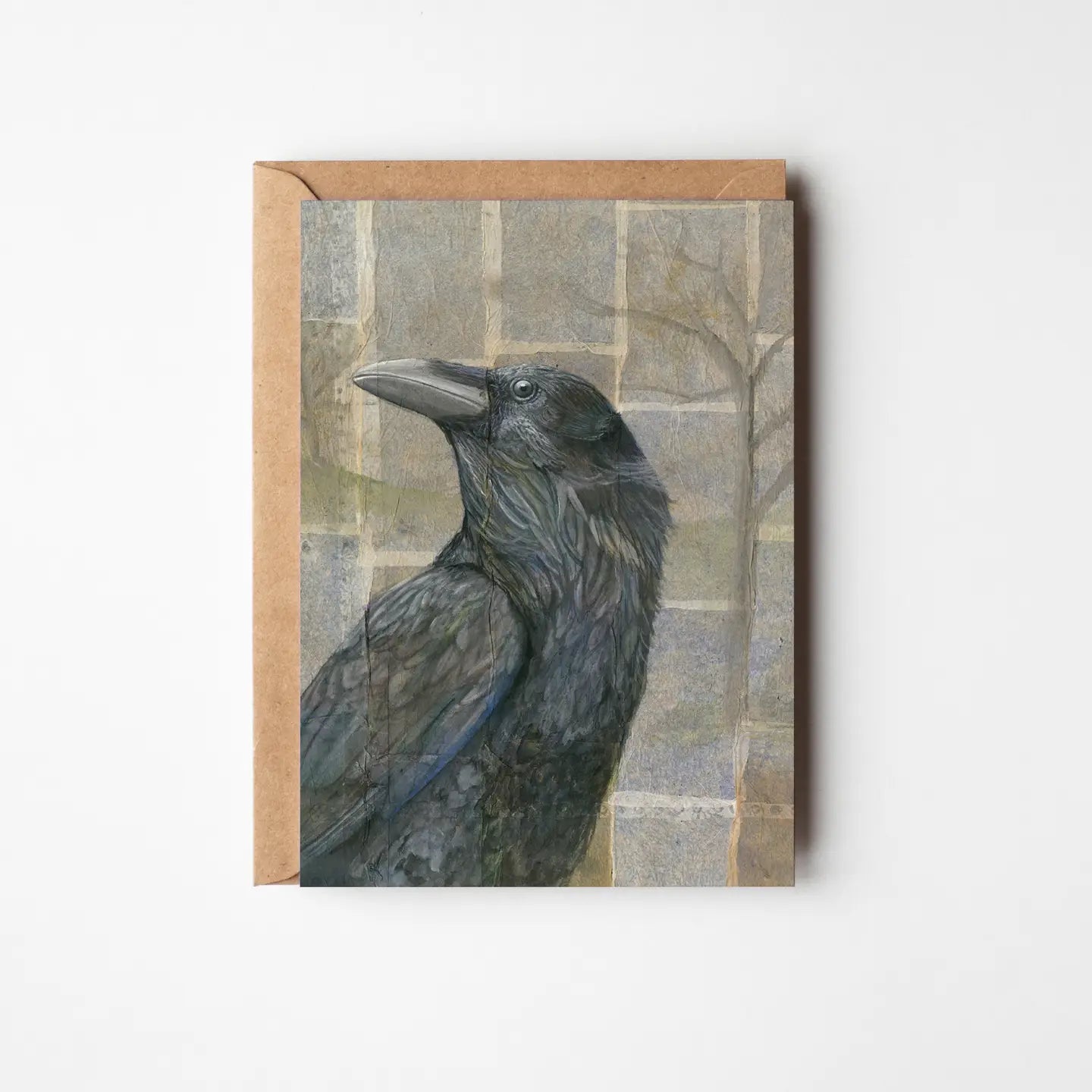 Common Raven III Greeting Card