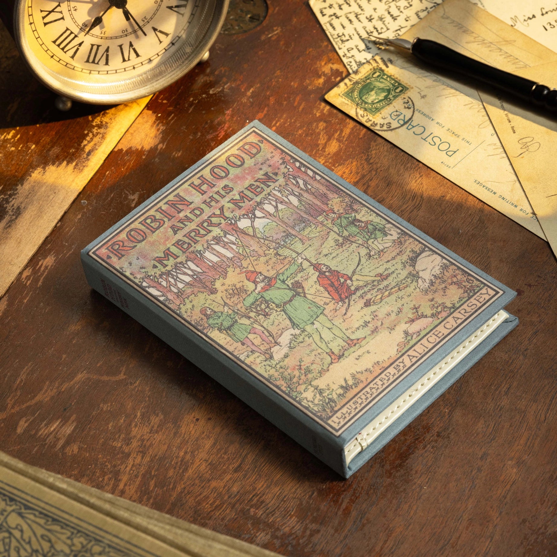 'Robin Hood & His Merry Men' By Howard Pyle 1883 Passport/Notebook Wallet