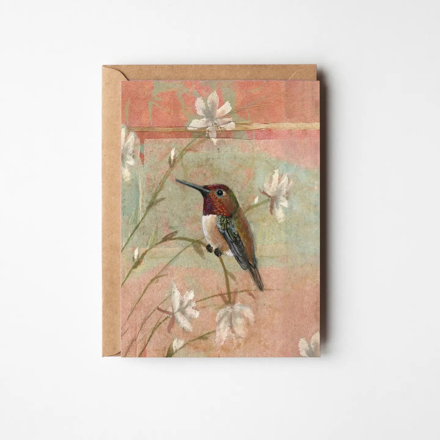 Rufous Hummingbird Greeting Card