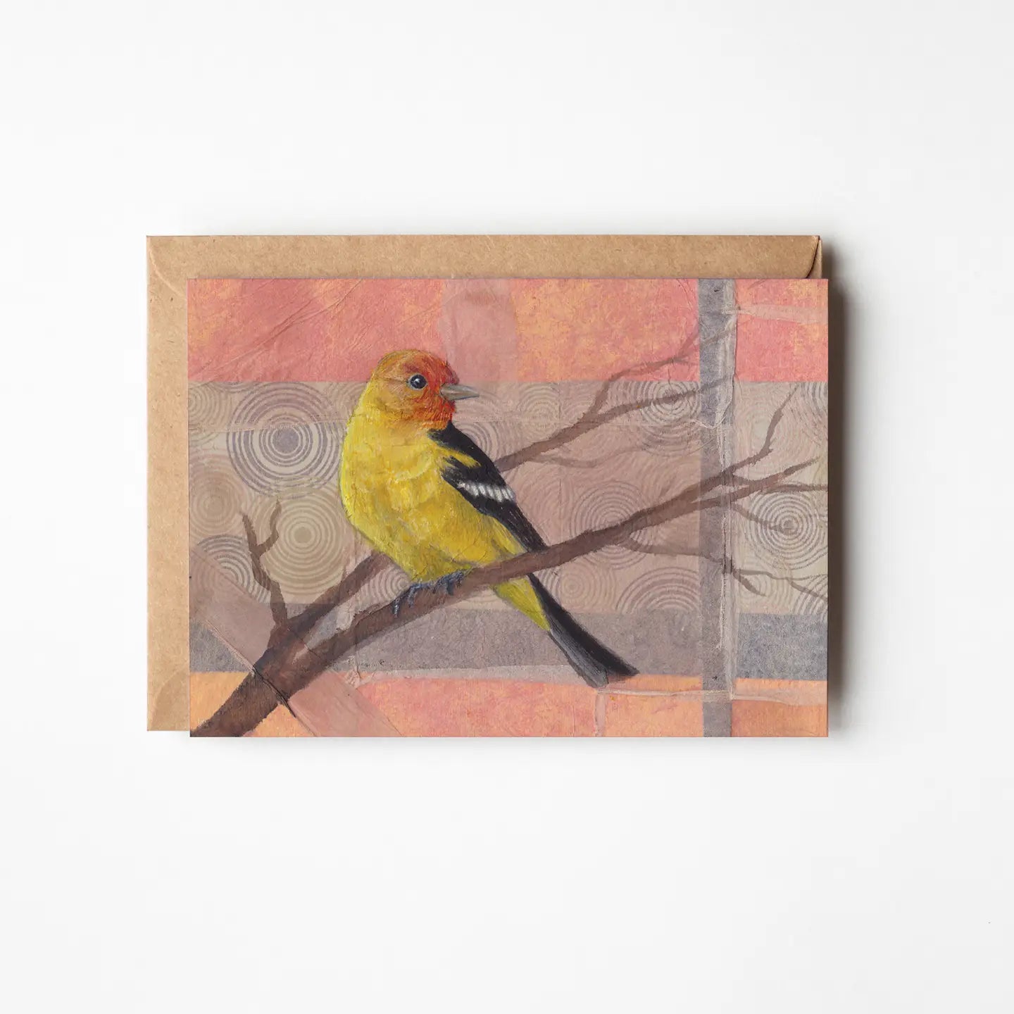 Western Tanager Greeting Card
