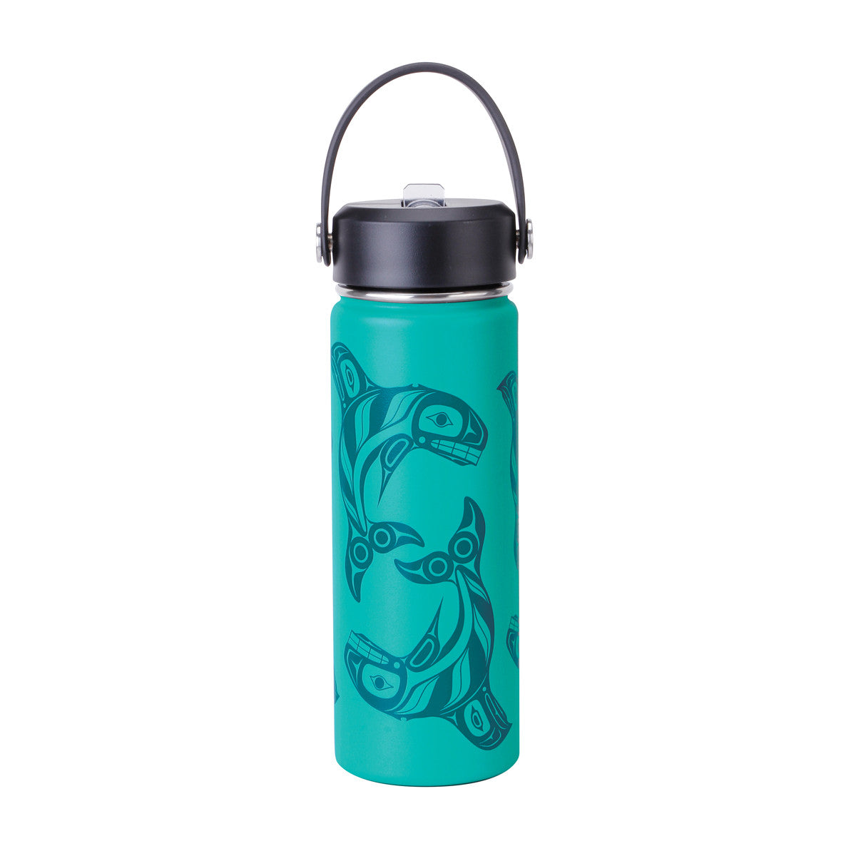 Wide Mouth Insulated Bottles Killer Whale 21oz
