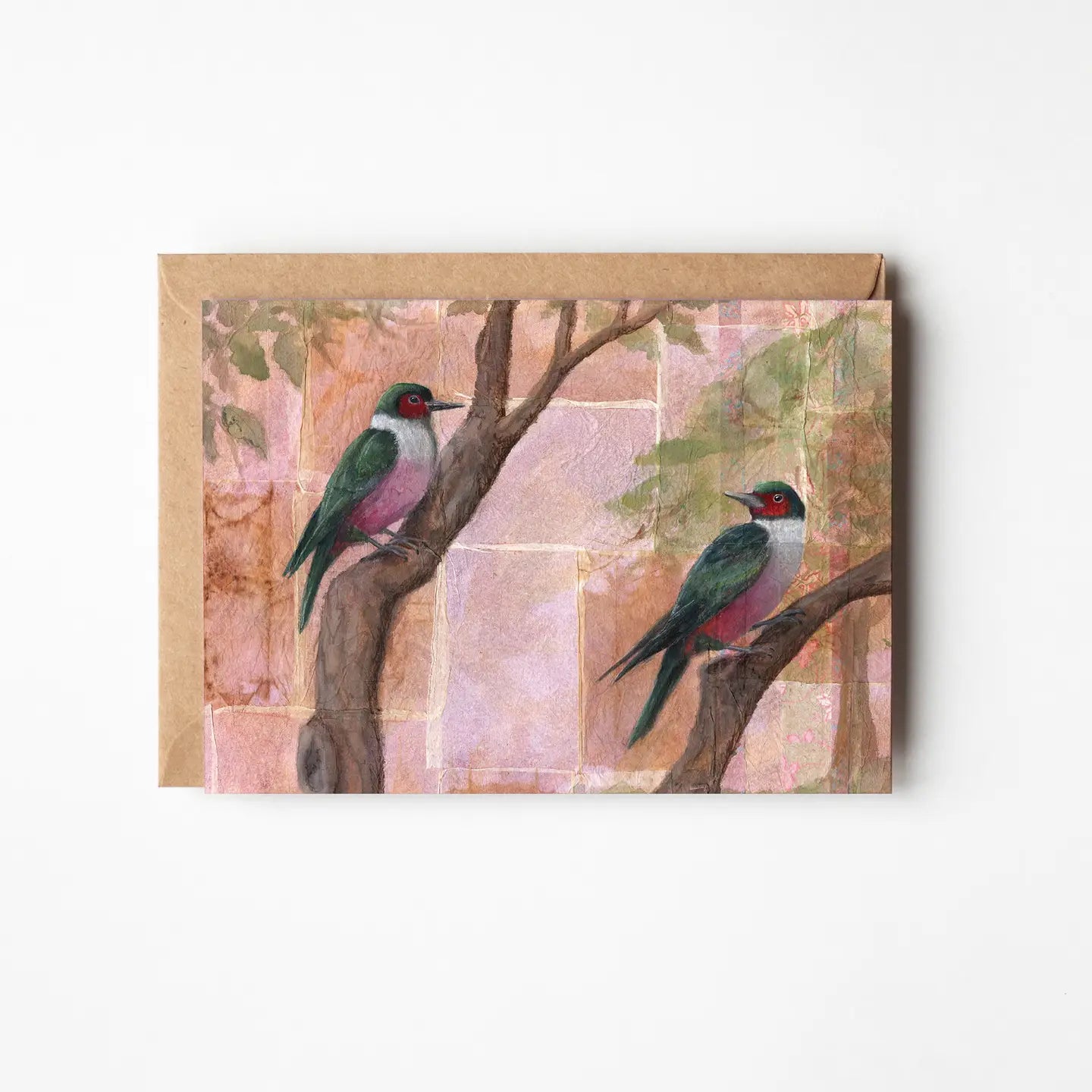 Lewis Woodpeckers Greeting Card