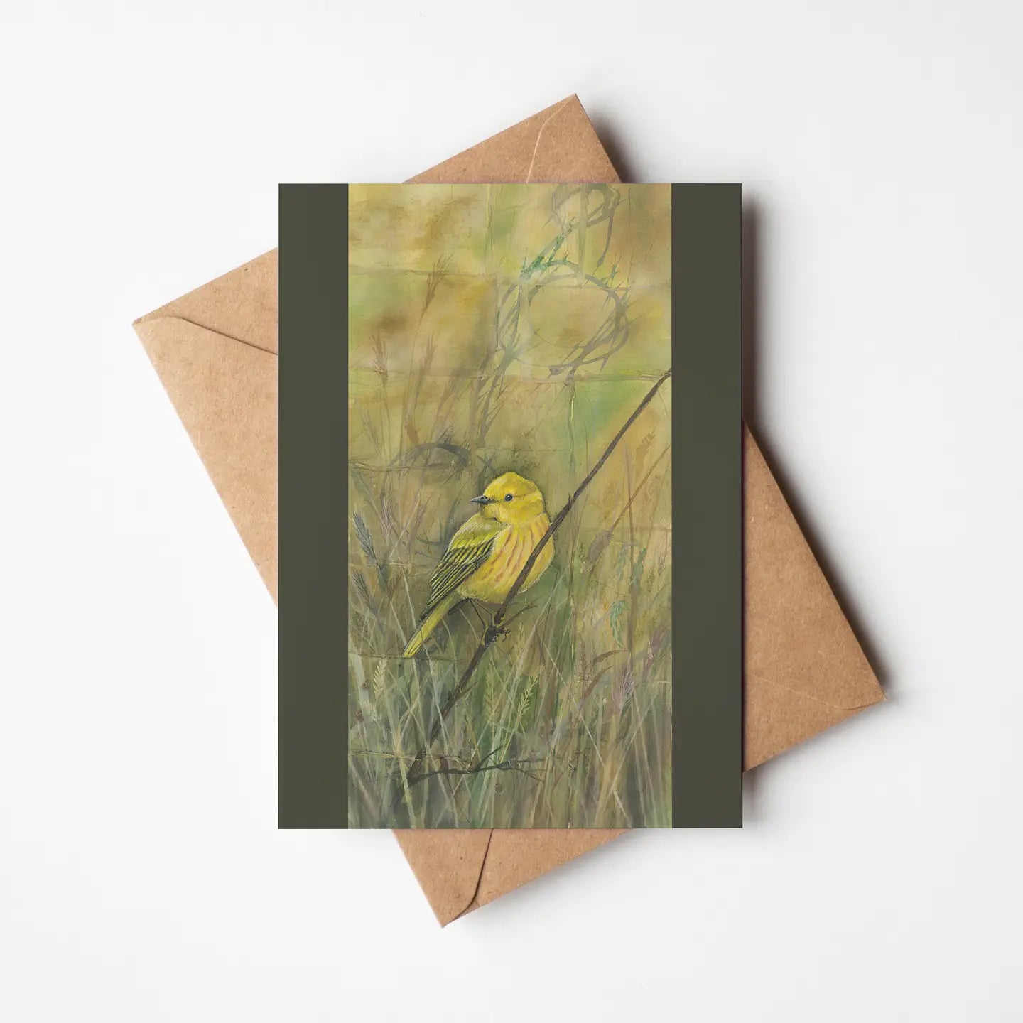 Yellow Warbler Greeting Card