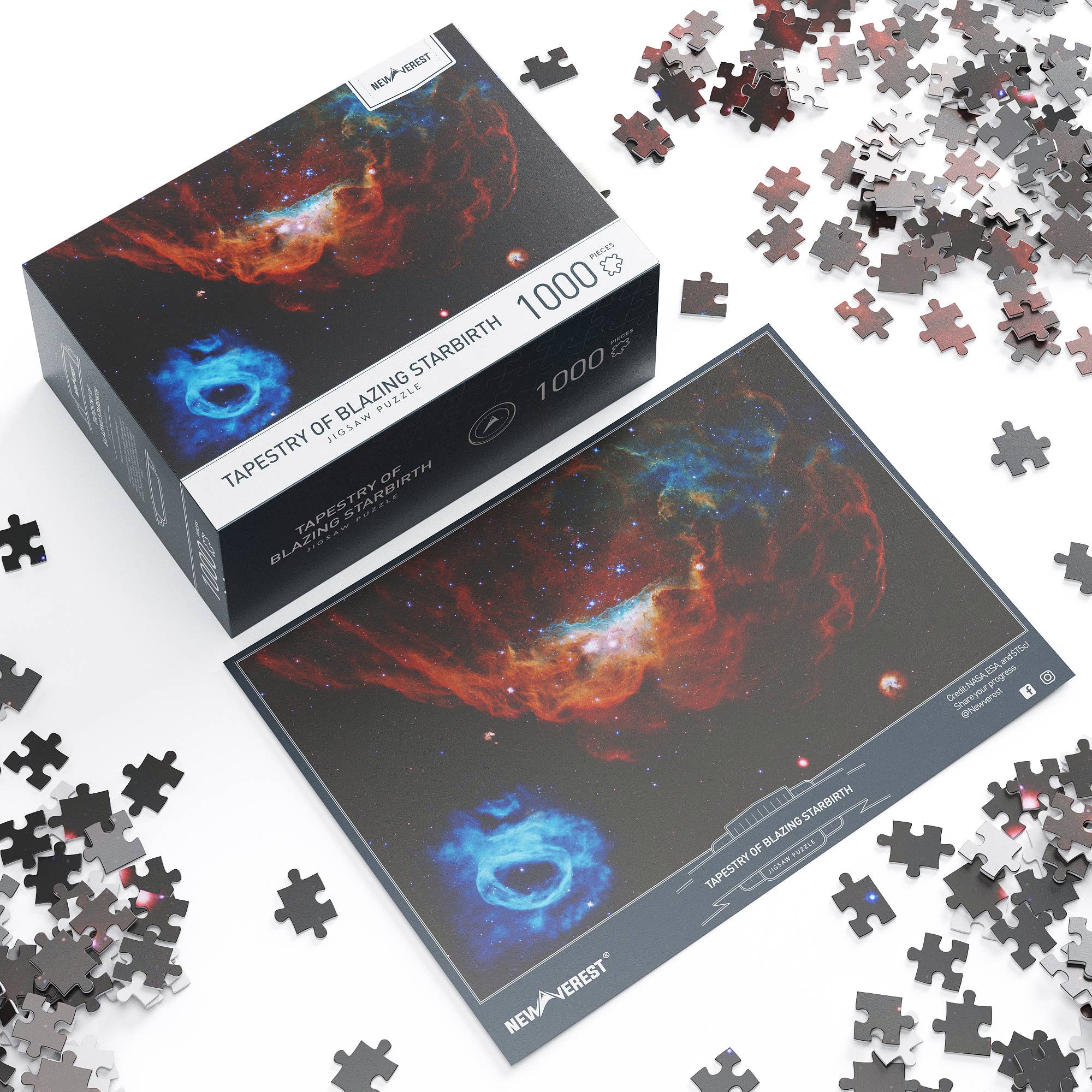 1000 pcs Tapestry of Blazing Starbirth Jigsaw Puzzle