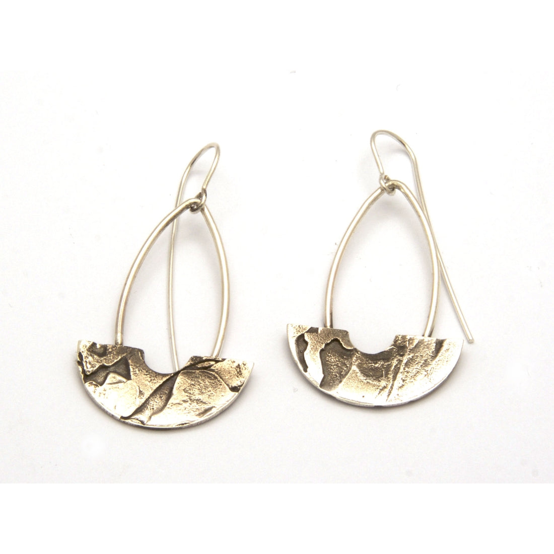 Fused Textured Earring Series