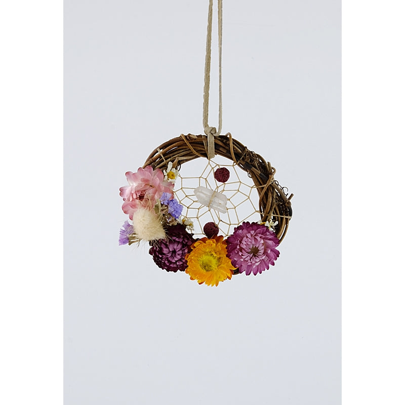 3" Botanical Twig Dream Catcher