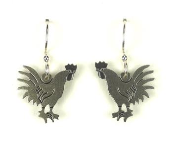 Rooster w/ silver