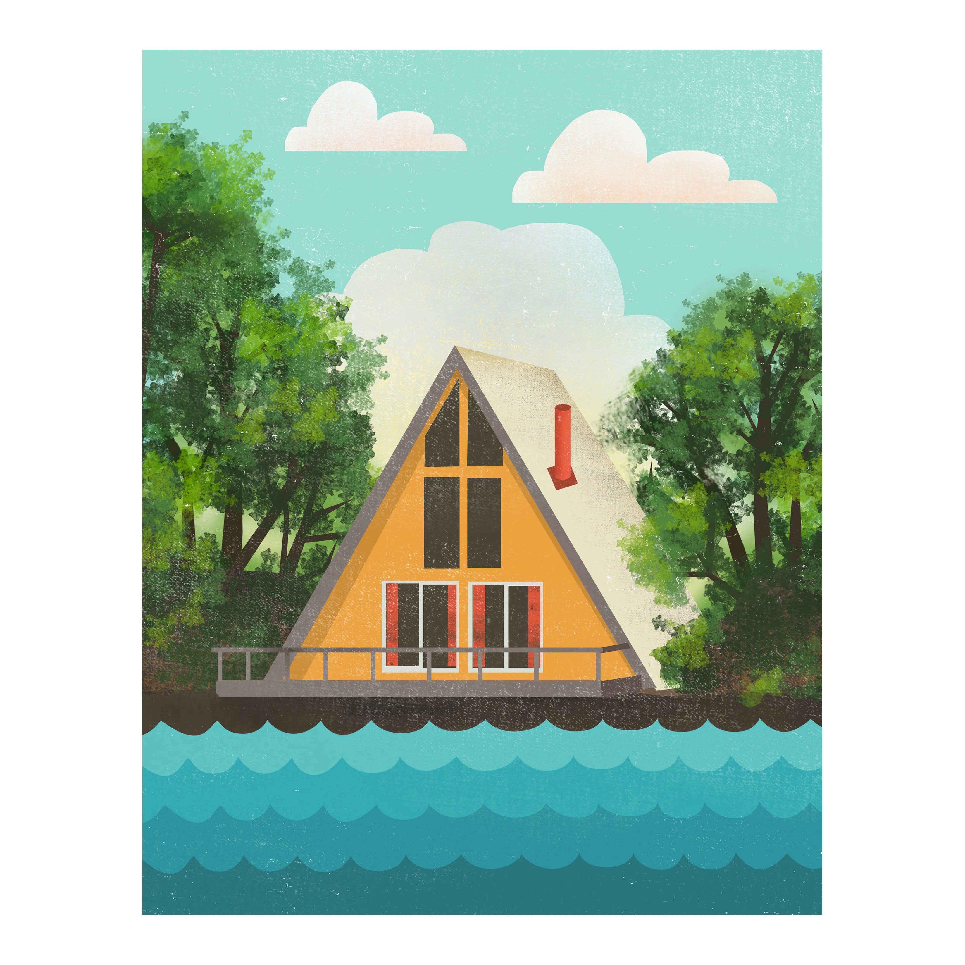 A-Frame - Art Prints
