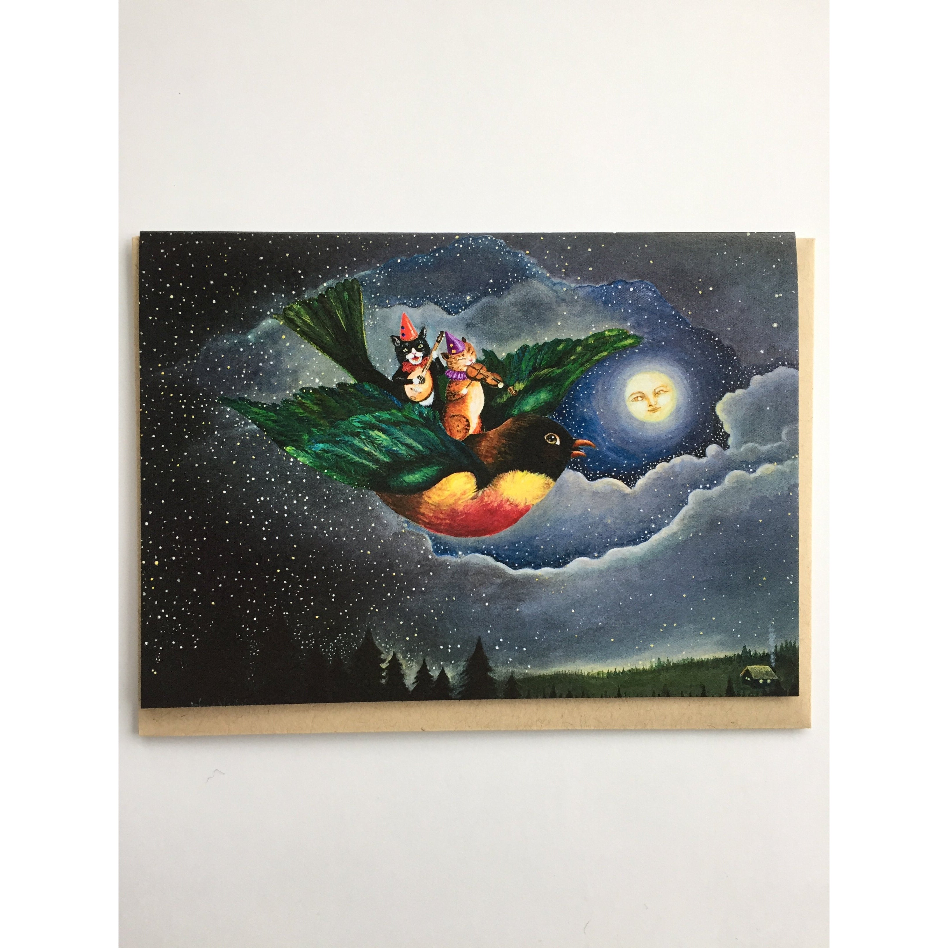 "A Robin's Dream" Single Card