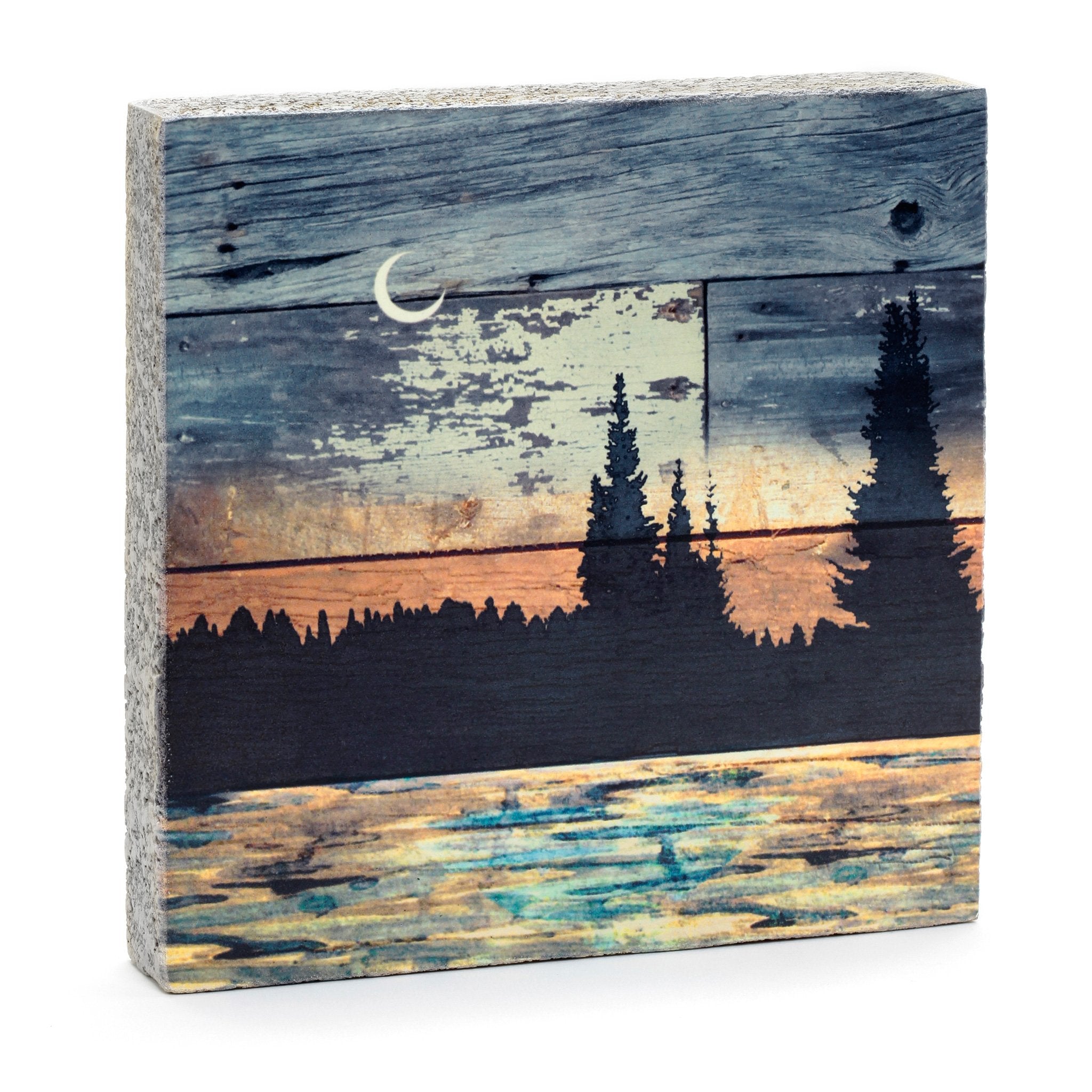 Barnboard Lost + Found Art Block