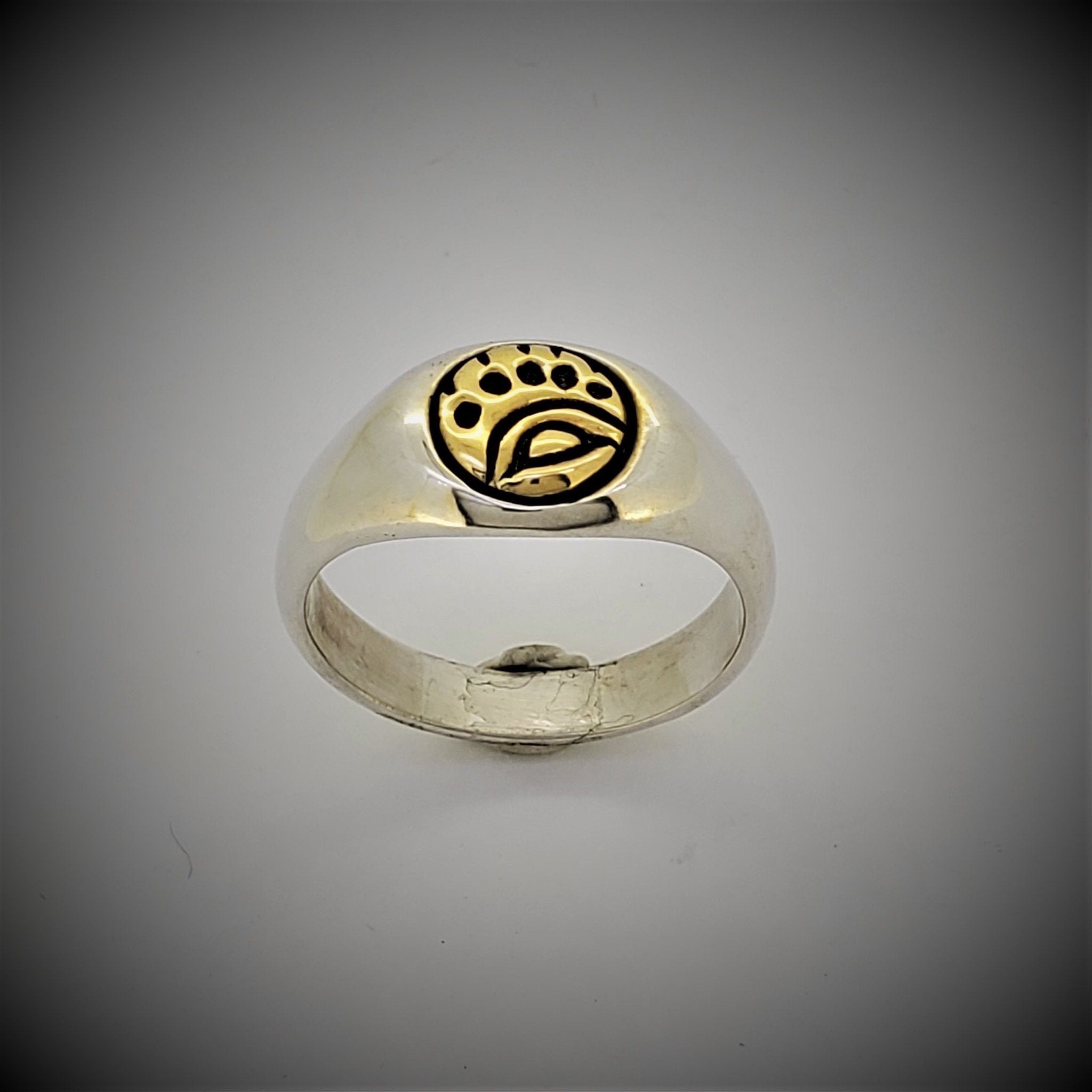 Bear Print Ring