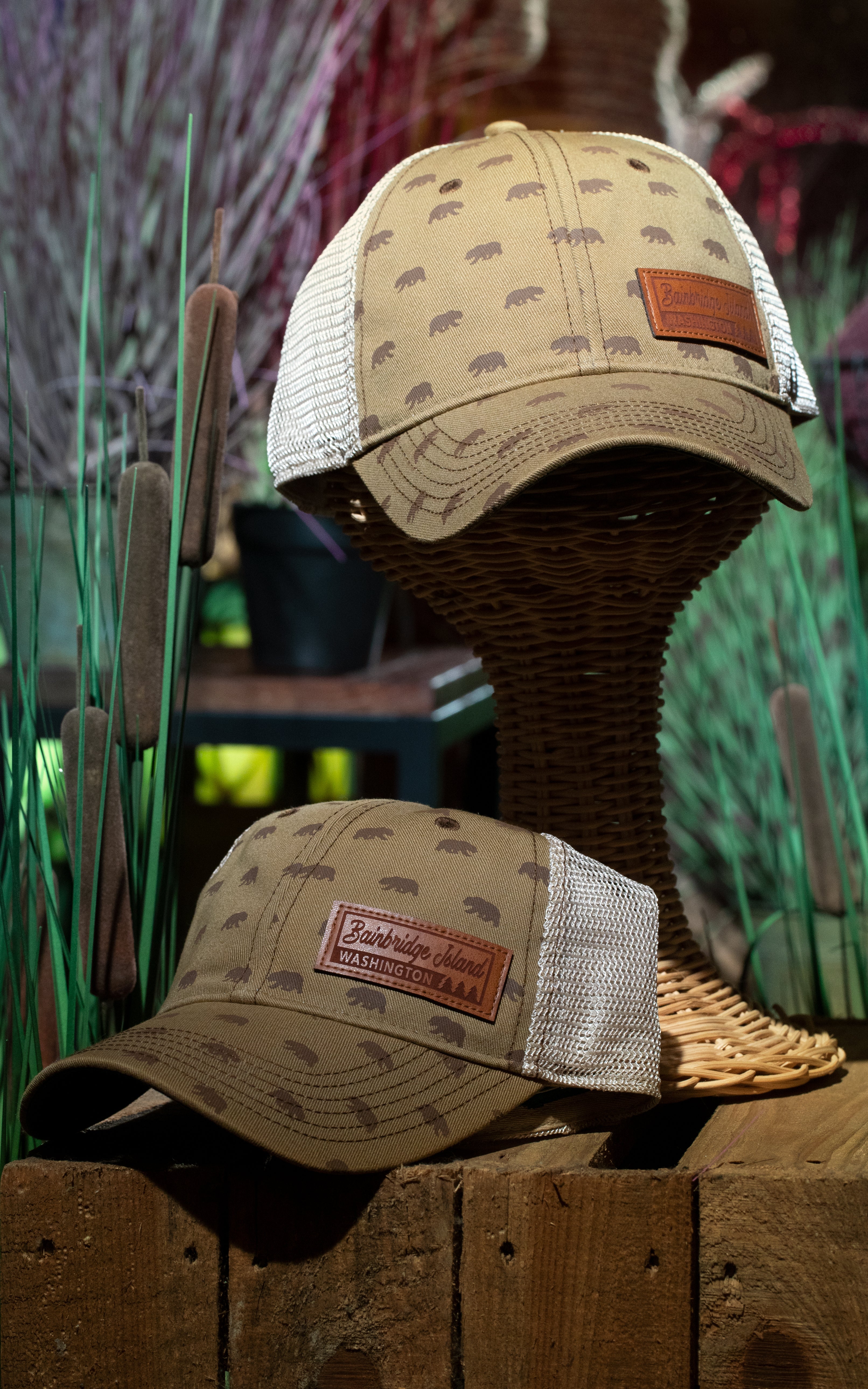 Bainbridge Island Brown Bear Trucker Hat