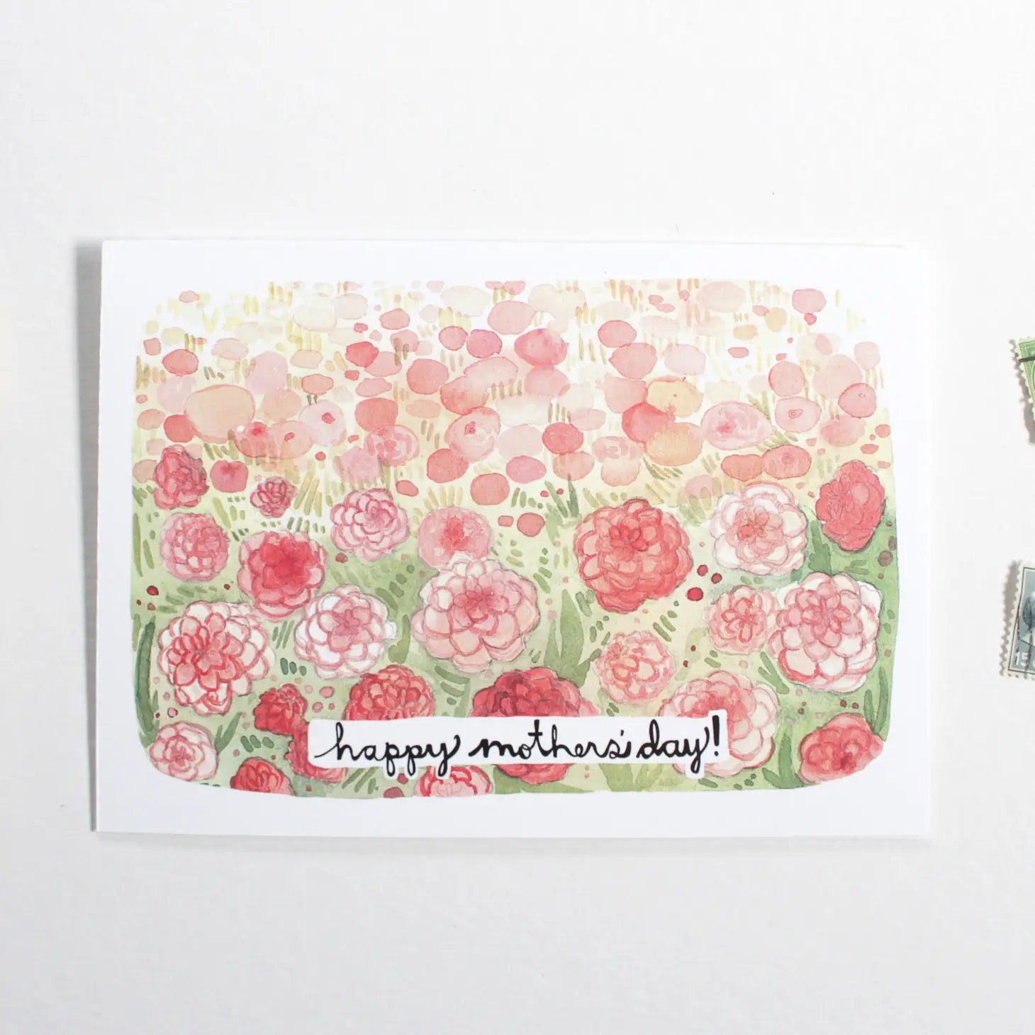 Blank Mother's Day Card - Dahlia Fields