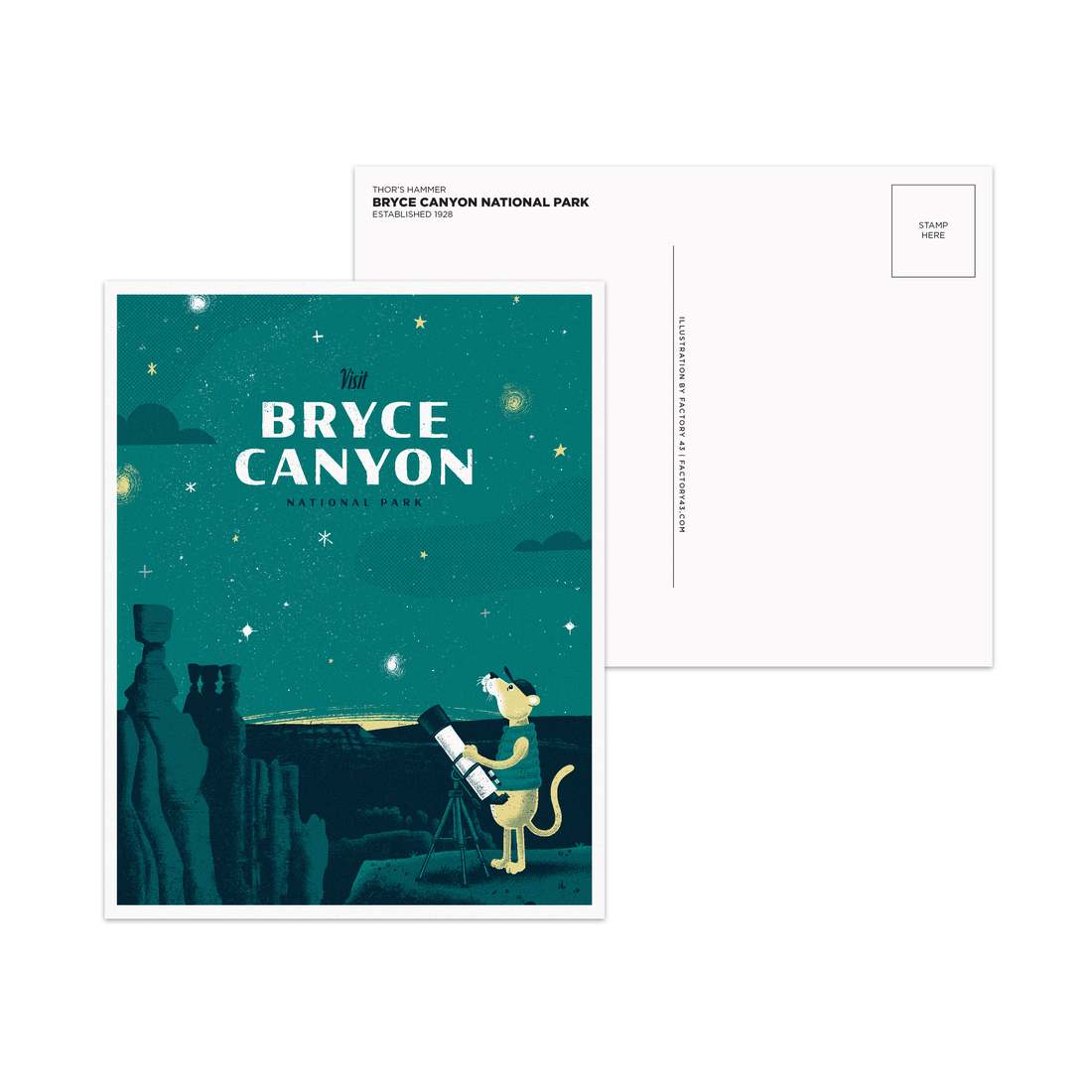 National Park Postcard | Factory 43